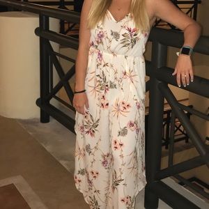 Floral jumpsuit